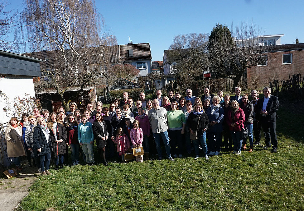Mitarbeitende der Gemeindediakonie Barsinghausen und der Dachstiftung Diakonie im Freien